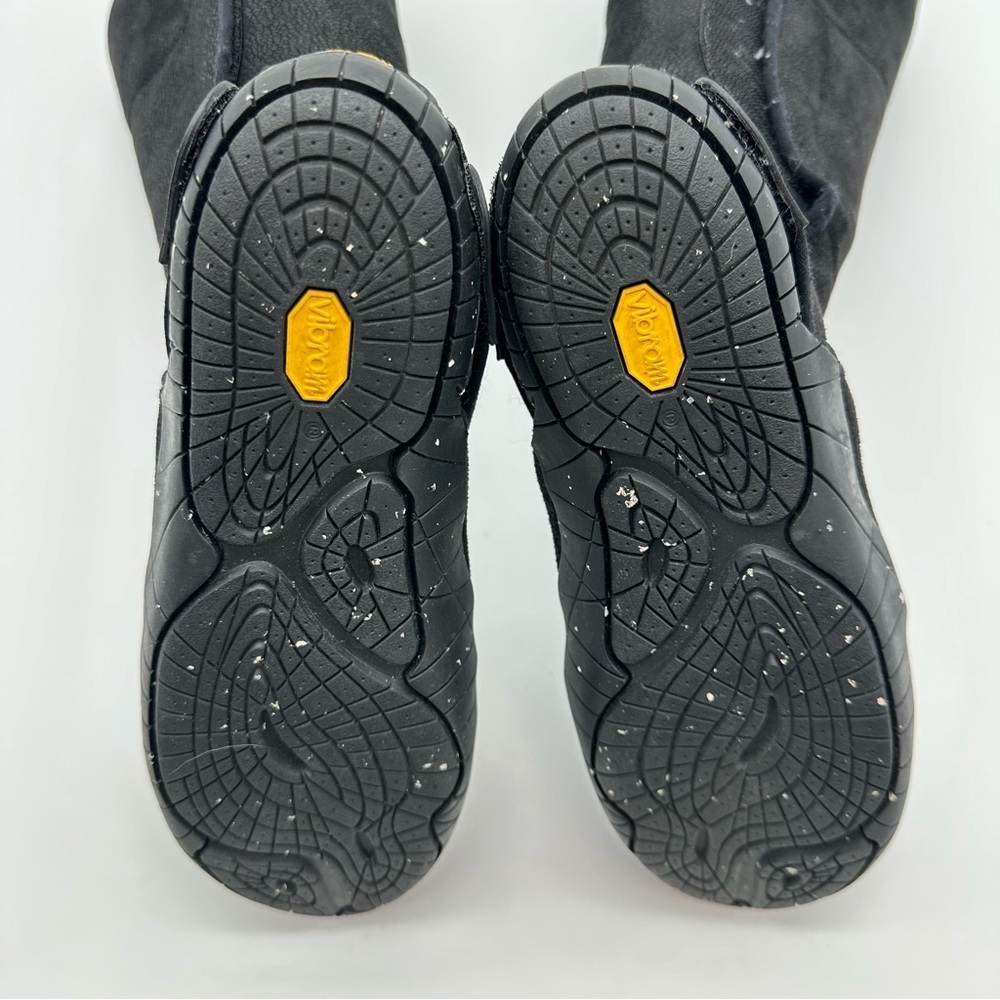Vibram Furoshiki Shearling Knee High Black Boots - Picture 8 of 14